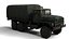 1982 Am General M939 3 Rigged Военный грузовик 3D Модель Высокодетализированная Игра Готова к Рендерингу