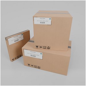 Essential Cube and Rectangular Box - Rigged and Customizable