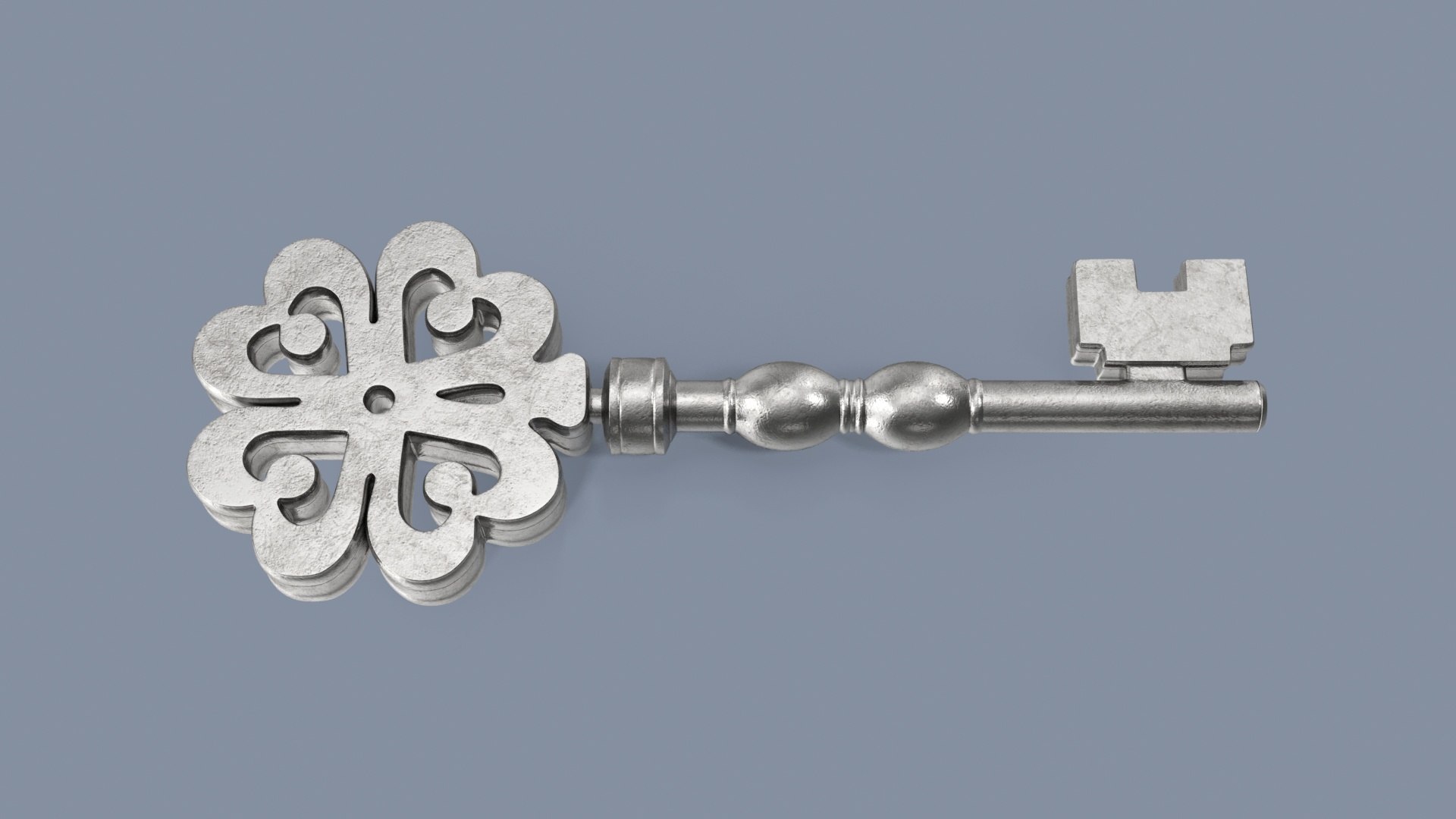 Key Silver 04 Model - TurboSquid 2004722