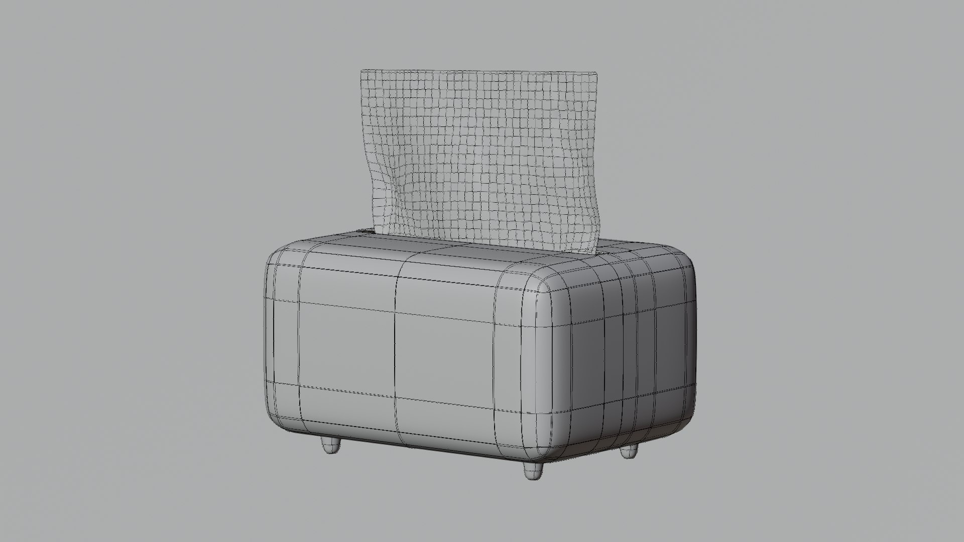 Tissue Box 3D model - TurboSquid 2141239