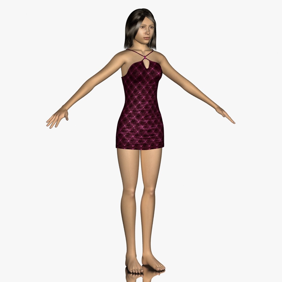 3d Model Body Hand