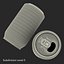 3D model aluminium cans
