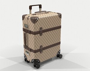Gucci GlobeTrotter GG canvas luggage suitcase