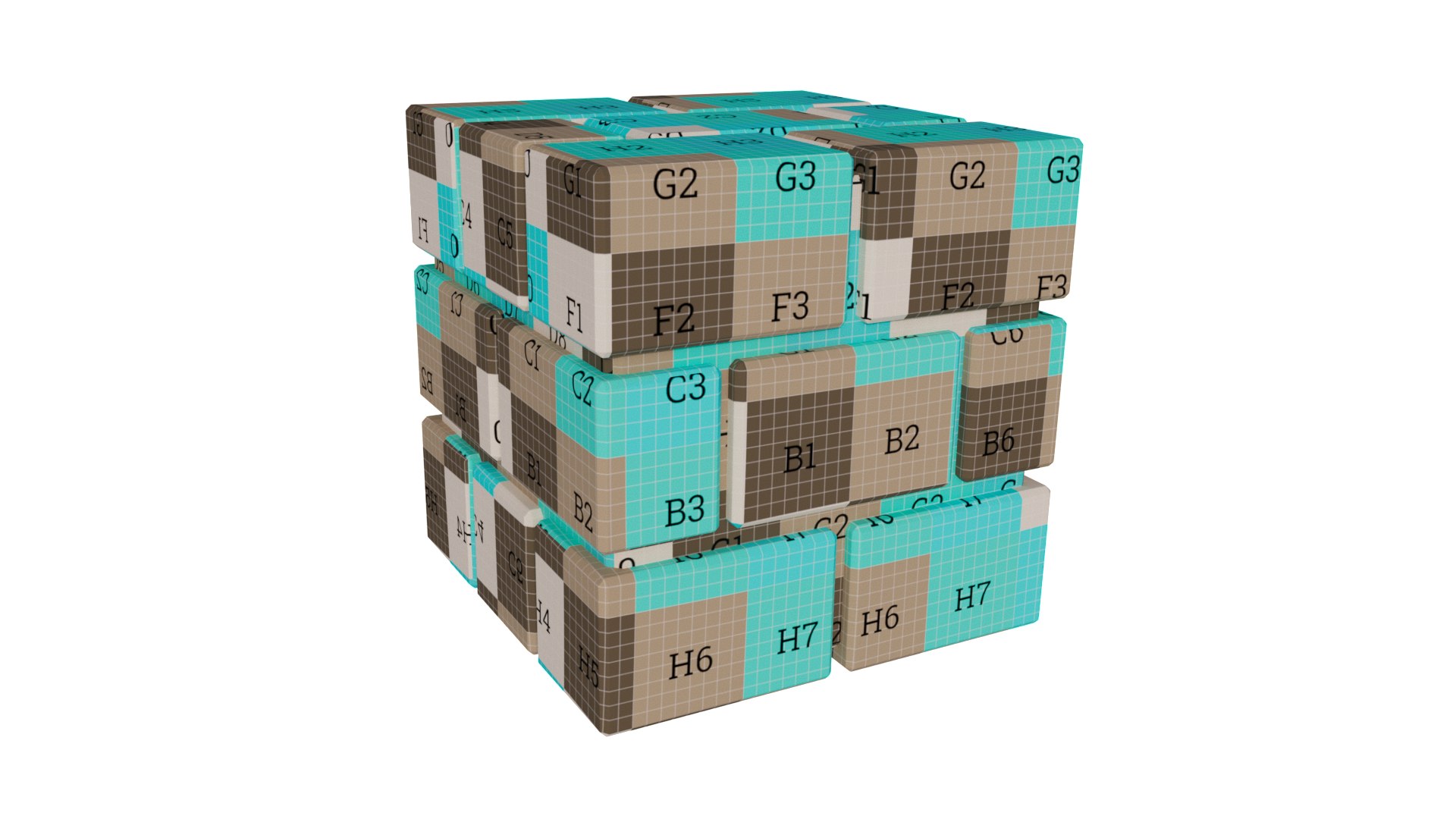 Free Brick Block - Mario Model - TurboSquid 2048036