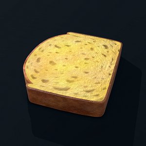 Pound Cake 3D model