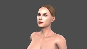 Beautiful Woman -Rigged 3d character