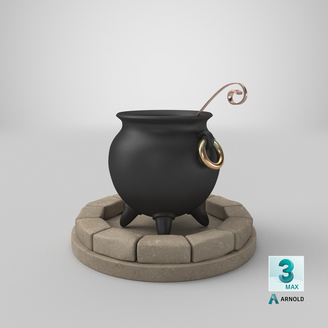 Cauldron 3D Model - TurboSquid 2014290