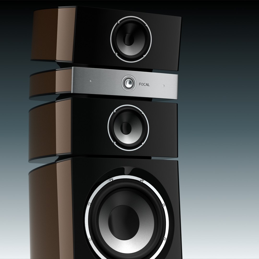 Focal Jmlab Stella Utopia 3d Model