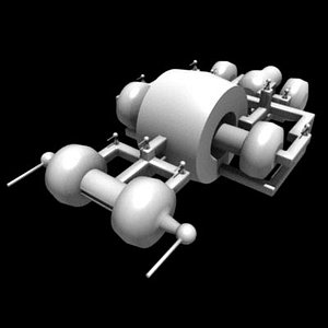 3d model disc battleship battle