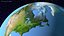 Stylized Earth with Faucet