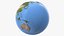 Stylized Earth with Faucet
