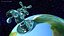 Stylized Earth with Faucet
