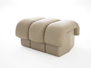 ds-600 footstool 3D model