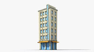 3D Cartoon Building x31