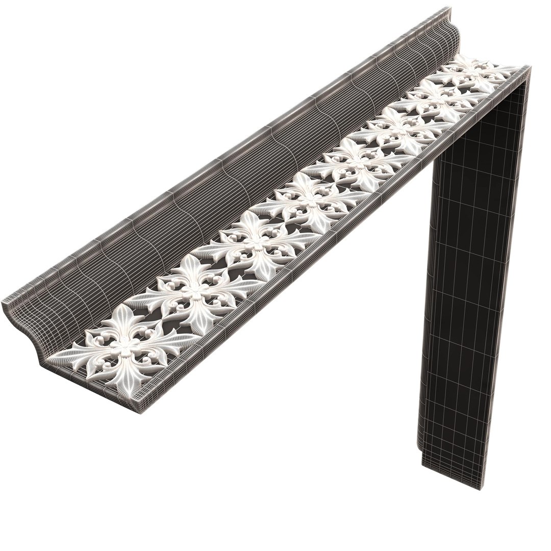 3D model Cornice Decoration Molding 050 270 Degree https://p.turbosquid.com/ts-thumb/3W/Cmu0zj/TI/cornicedecorationmolding050270degreewireframe6/jpg/1734274397/1920x1080/fit_q87/818b3ee169be32f14fad9eee0c3c69b5cddaf89e/cornicedecorationmolding050270degreewireframe6.jpg