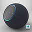 3D Amazon Echo Dot Max Graphite model