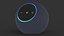 3D Amazon Echo Dot Max Graphite model