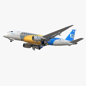 Embraer E-Jet E175-E2 Rigged