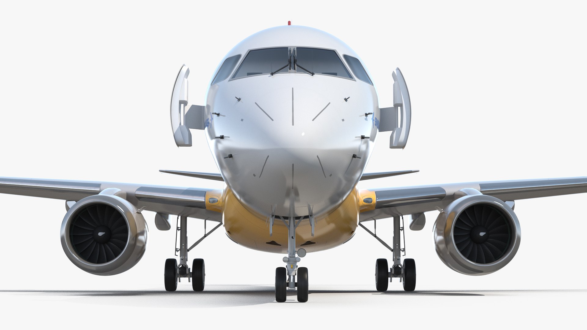 3D embraer e-jet e175-e2 jet - TurboSquid 1445889