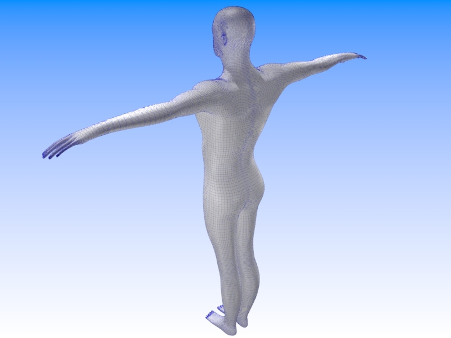 High-poly Human Texturing 3d Obj