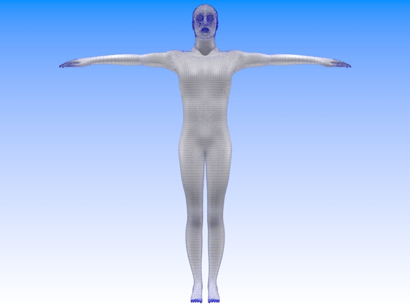 High-poly Human Texturing 3d Obj
