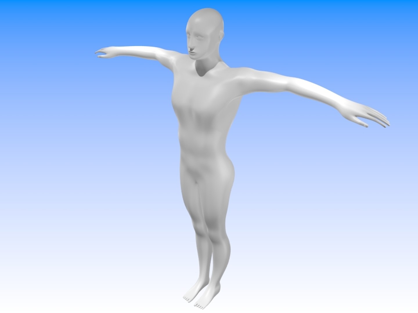 High-poly Human Texturing 3d Obj