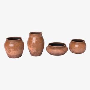 clay pot 3D model