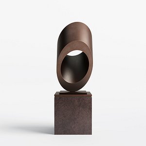 3D model Modern Decorative Abstract Metal Art Sculpture 08