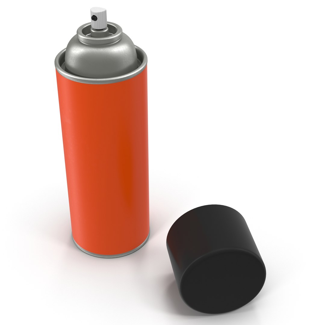 Aerosol Can 3D Model preview