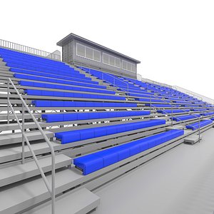 Bleachers 52 3D model