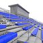 Bleachers 52 3D model