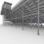 Bleachers 52 3D model