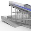 Bleachers 52 3D model