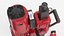 Bluerock Tools Concrete Core Drill with Core Bit Set Red