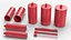 Bluerock Tools Concrete Core Drill with Core Bit Set Red
