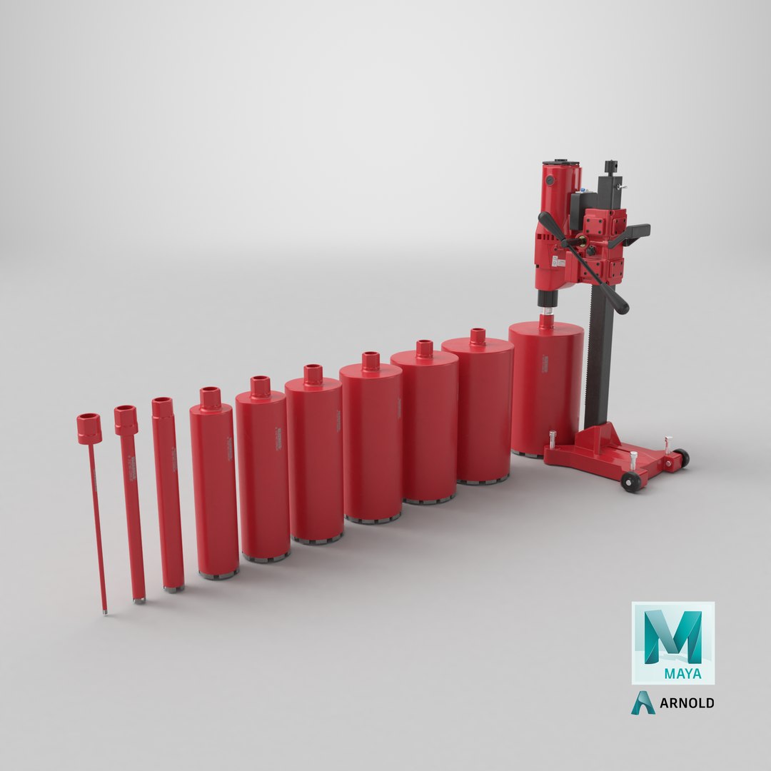 3D Bluerock Tools Concrete Core Drill with Core Bit Set Red model https://p.turbosquid.com/ts-thumb/3W/R0GnA6/wA/stemcell_maya_arnold_render/png/1770148357/1920x1080/fit_q87/37fef9bcd4365347411e1d2ee25ea008ae1715b9/stemcell_maya_arnold_render.jpg