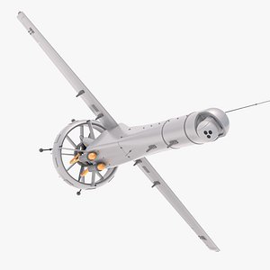 Shield AI MQ-35A V-BAT Drone 3D