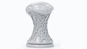 3d printed lamp model