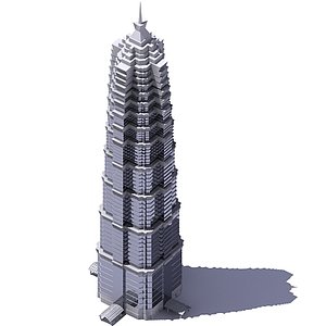 3D Jin Mao Tower