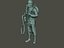 german soldier ww1 stand 3D model