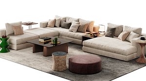 Minotti Hamilton Sofa Opcion A