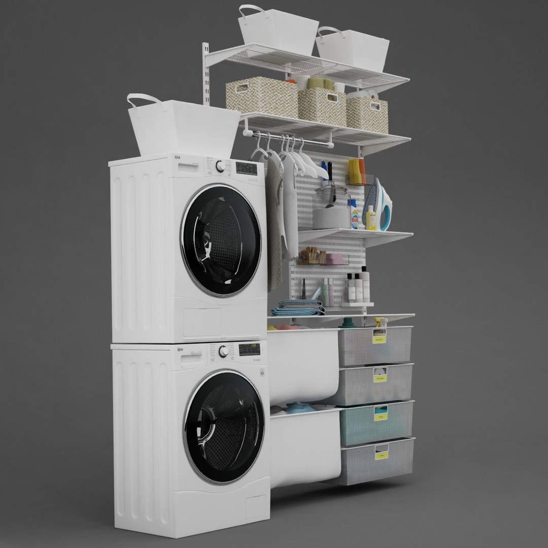 Laundry model - TurboSquid 1272701