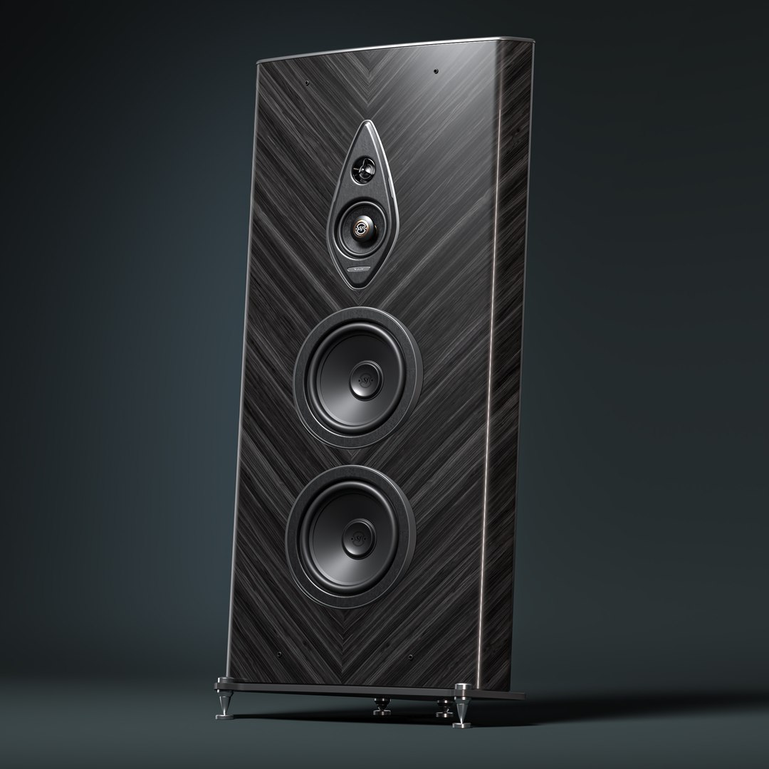 Sonus faber Stradivari G2 3D model - TurboSquid 2154883