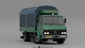 3D SNVI Sonacome K120 Truck 3D model