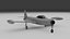 Ранний американский истребитель F-84 Thunderjet