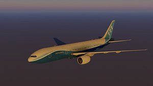aircraft airplane plane 3D model