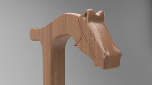 horse headed cane 3ds