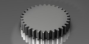 spur gear 48 48p dxf