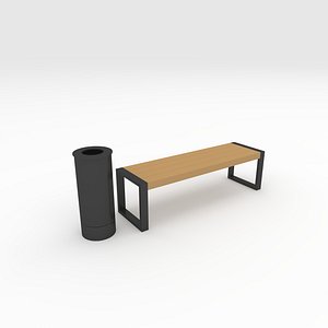 3D model Bench Park 46