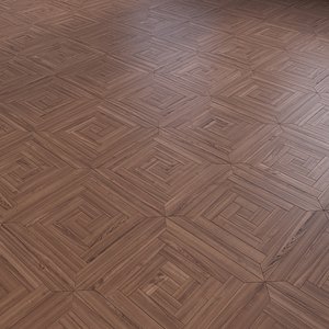 3D Parquet - Laminate - Wooden floor 2 in 1 model